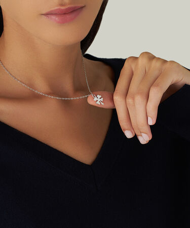 Collana Silver Collection Argento Rodiato