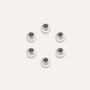Bead Love Beats Argento Rodiato