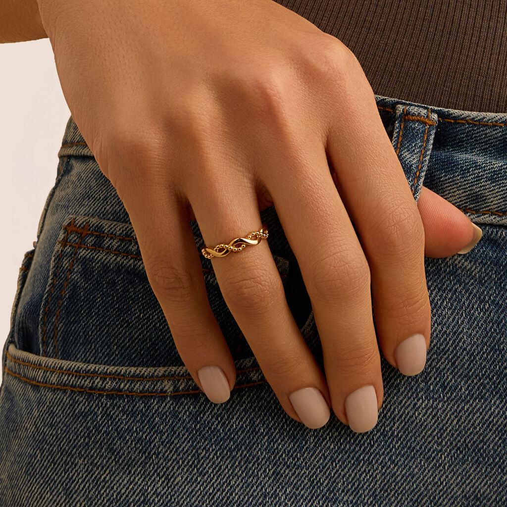 Anello Beverly Oro Giallo