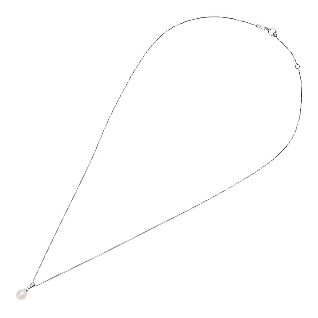 Collana Gabrielle Oro Bianco - Collane Donna | Stroili