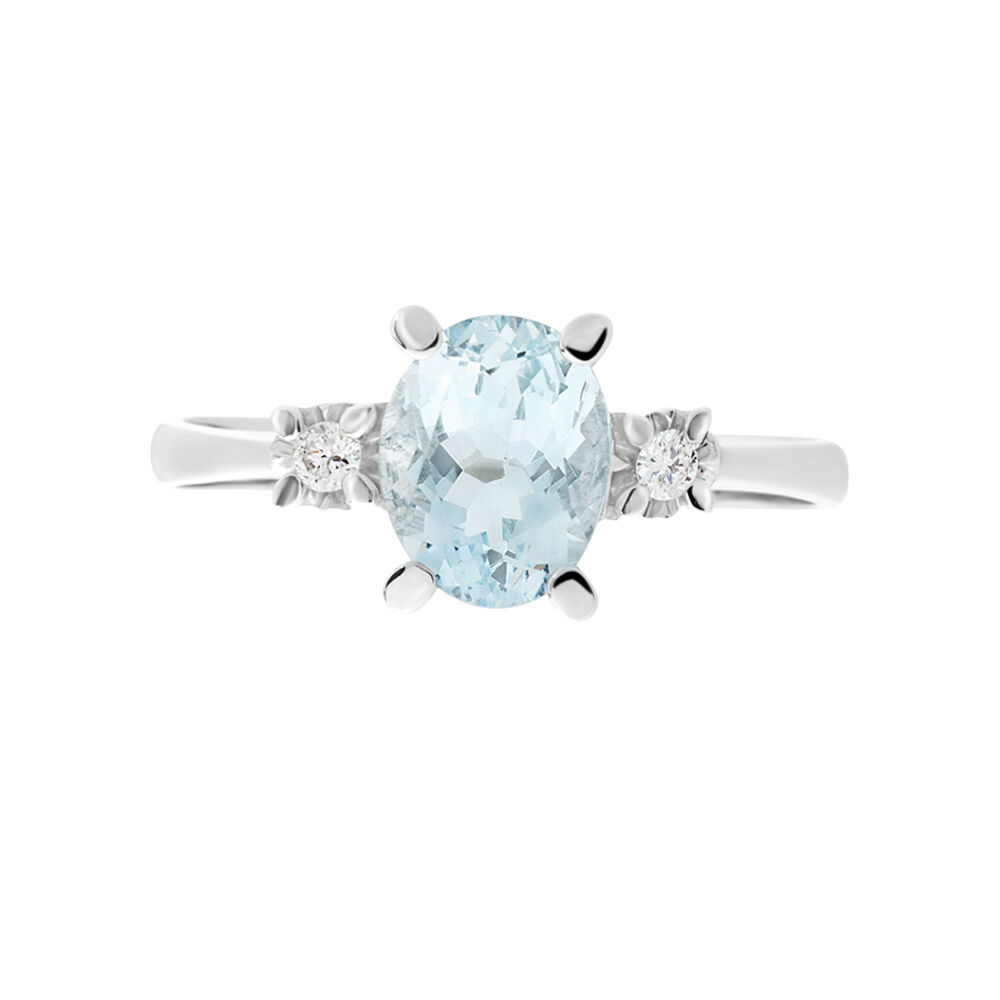 Anello acquamarina stroili oro discount