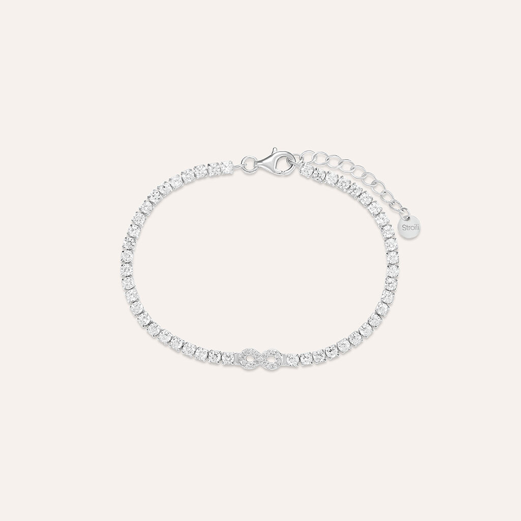Bracciale Silver Moments Argento Rodiato Cubic Zirconia - Bracciali Amicizia Donna | Stroili