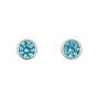 Orecchini Lobo Punto Luce Silver Rainbow Argento Rodiato Cubic Zirconia