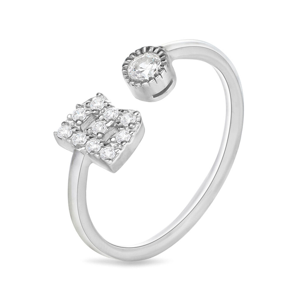 Anello Fantasia Silver Moments Argento Rodiato Cubic Zirconia - Anelli con Pietre Donna | Stroili