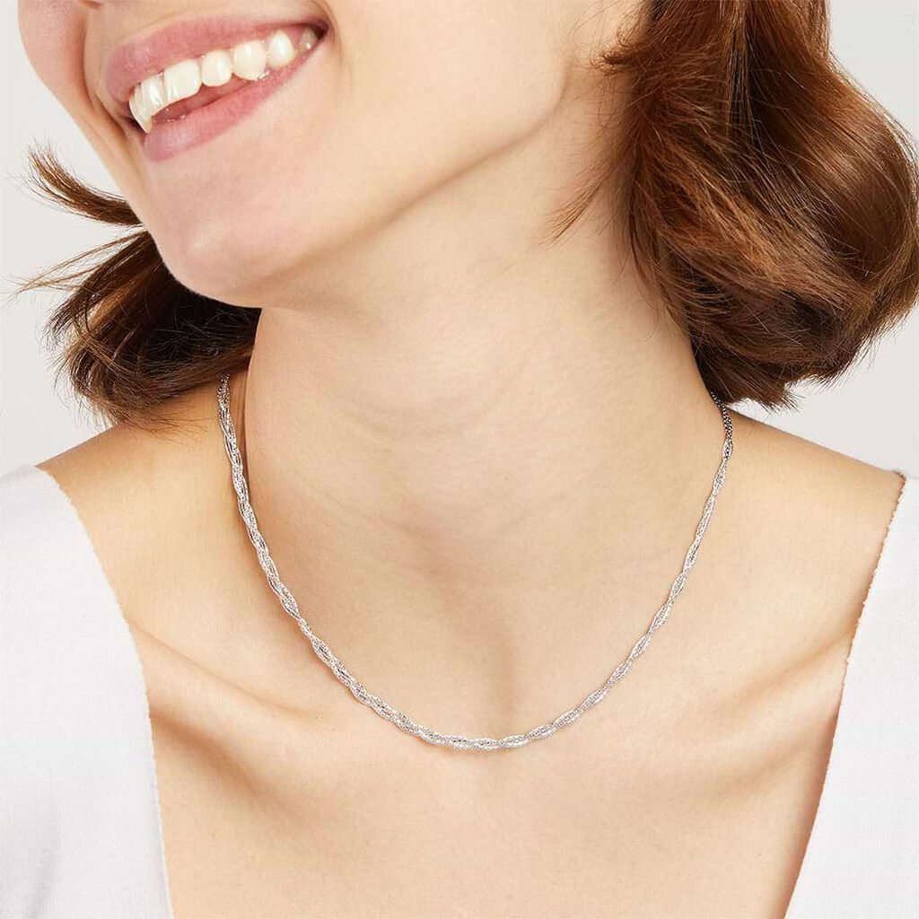 Catena Silver Collection Argento Rodiato - Collane Catena Donna | Stroili