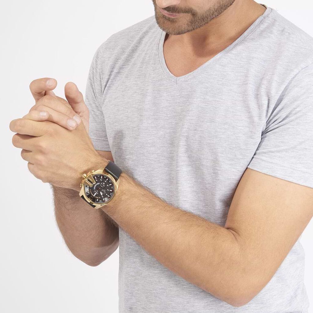Orologio Al Quarzo Diesel Mega Chief Dz4344 - Orologi con Datario Uomo | Stroili