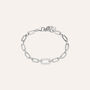 Bracciale Catena Silver Shine Argento Rodiato Cubic Zirconia