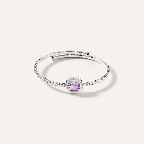 Bangle Romantic Shine Metallo Cristallo - Bracciali Rigidi Donna | Stroili