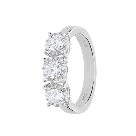 Anello Trilogy Diamotion Oro Bianco Diamante - Anelli con Pietre Donna | Stroili