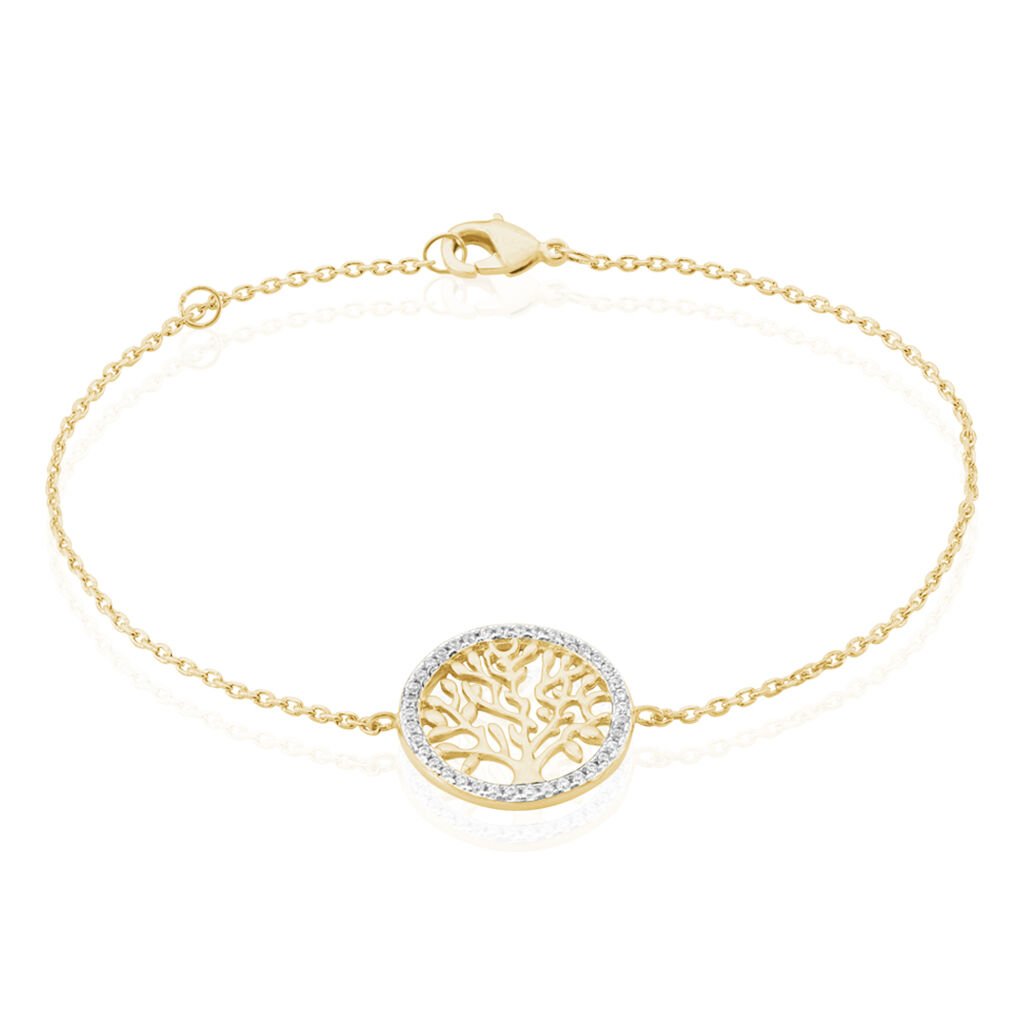 Bracciale Golden Dream Placcato Oro Giallo Cubic Zirconia