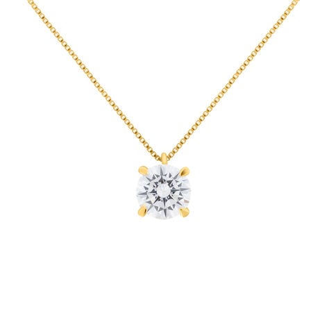 Collana Punto Luce Claire Oro Giallo Cubic Zirconia - Collane Punto Luce Donna | Stroili