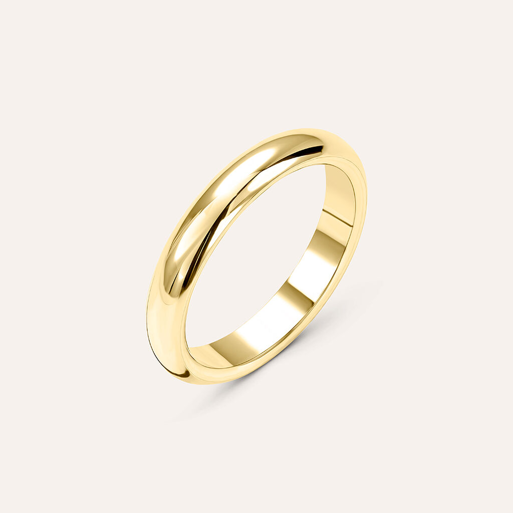 Fede Classica 3.5 mm Oro Giallo - Fedi Unisex | Stroili