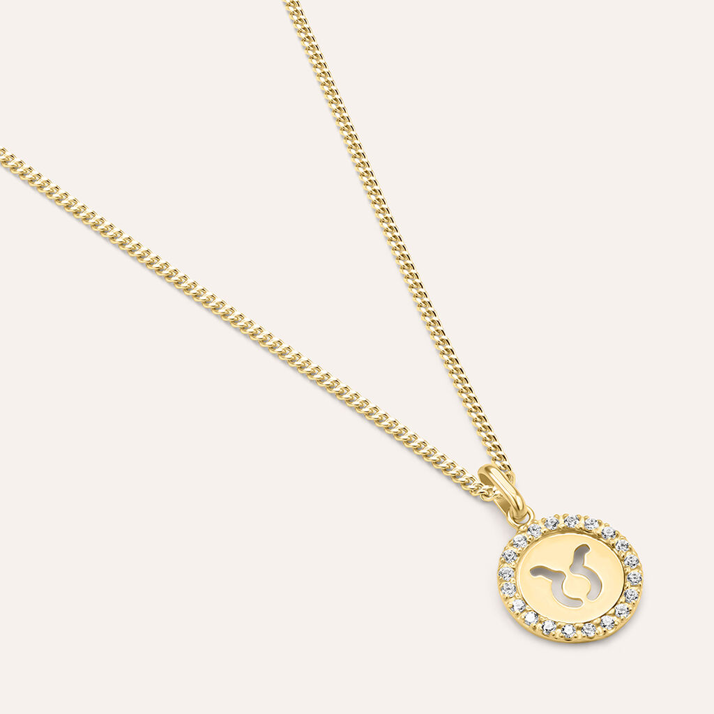 Pendente Poème Oro Giallo Cubic Zirconia - Ciondoli Donna | Stroili