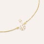 Bracciale Silver Glow Argento Dorato Cubic Zirconia