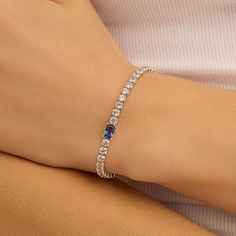 Bracciale Tennis Silver Elegance Argento Rodiato Cubic Zirconia - Regalo per Cerimonie Religiose Donna | Stroili