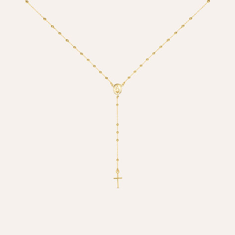 Collana Rosario Holy Oro Giallo - Collane Rosario Donna | Stroili