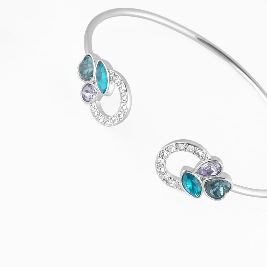 Bangle Violet Ottone Cristallo - Bracciali Rigidi Donna | Stroili