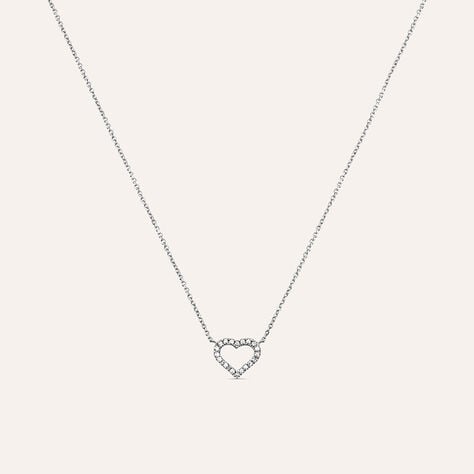 Collana Sophia Oro Bianco Diamante - Collane Donna | Stroili