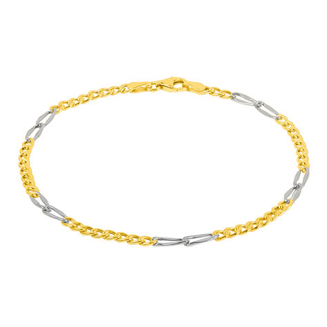 Bracciale Catena L'homme Or Oro Bicolore - Bracciali Uomo | Stroili