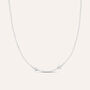 Catenina Love Beats Argento Rodiato