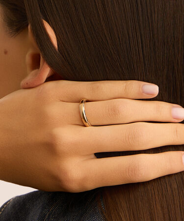 Fede Classica 3.5 mm Oro Bicolore