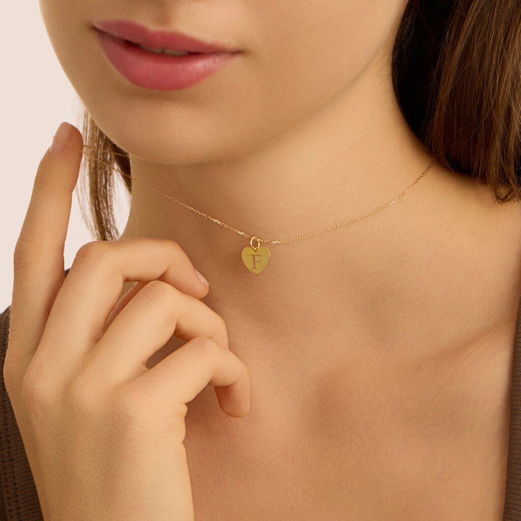 Pendente Poème Oro Giallo