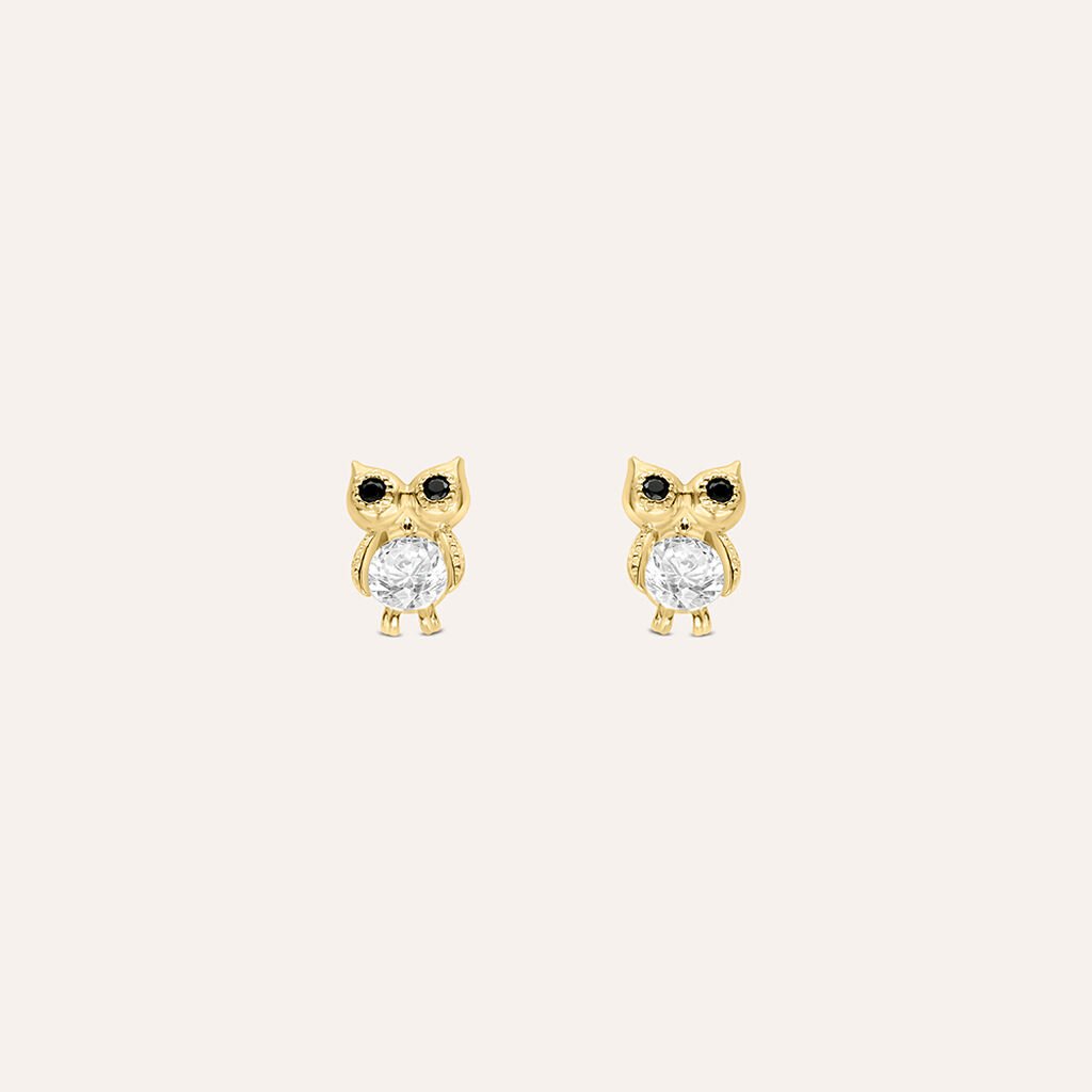 Orecchini Lobo Bon Ton Oro Giallo Cubic Zirconia - Orecchini a Lobo Donna | Stroili