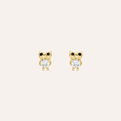 Orecchini Lobo Bon Ton Oro Giallo Cubic Zirconia - Orecchini a Lobo Donna | Stroili