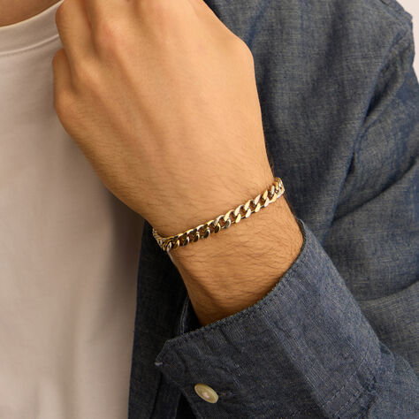 Bracciale Catena Man Code Acciaio Bicolore - Bracciali Uomo | Stroili
