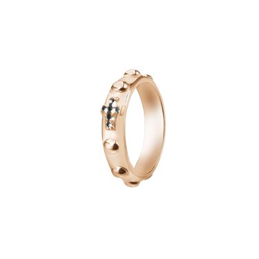 Anello in argento rosato