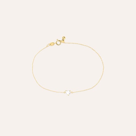 Bracciale Punto Luce Claire Oro Giallo Cubic Zirconia - Bracciali Amicizia Donna | Stroili