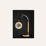 Set Orologio Meccanico da Tasca Capital in Metallo e Stand in Metallo