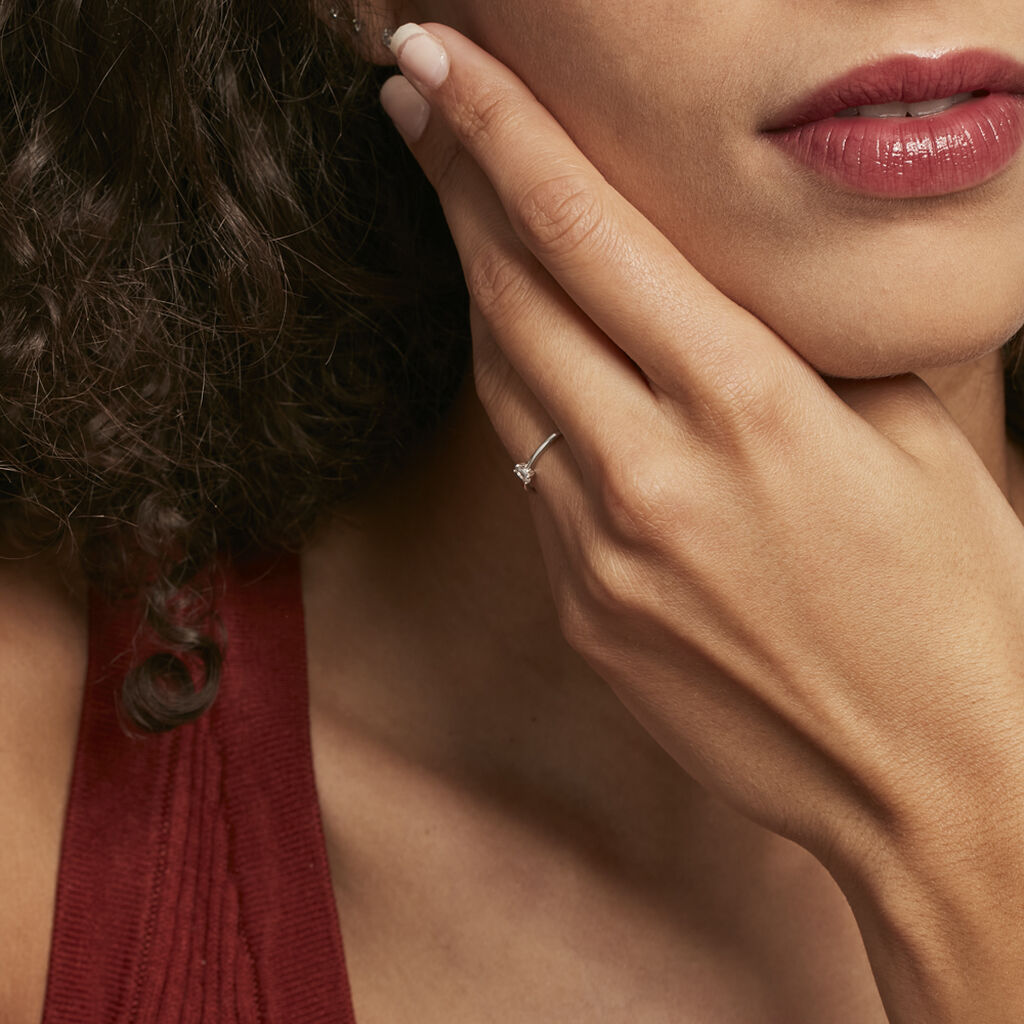 Anello Silver Elegance Argento Rodiato Cubic Zirconia