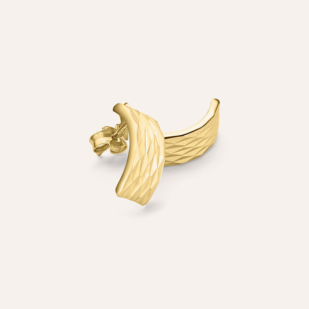 Orecchini A Cerchio Golden Lover Oro Giallo