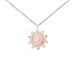 Collana Silver Moments Argento Bicolore Bianco / Rosa Cubic Zirconia - Collane Donna | Stroili