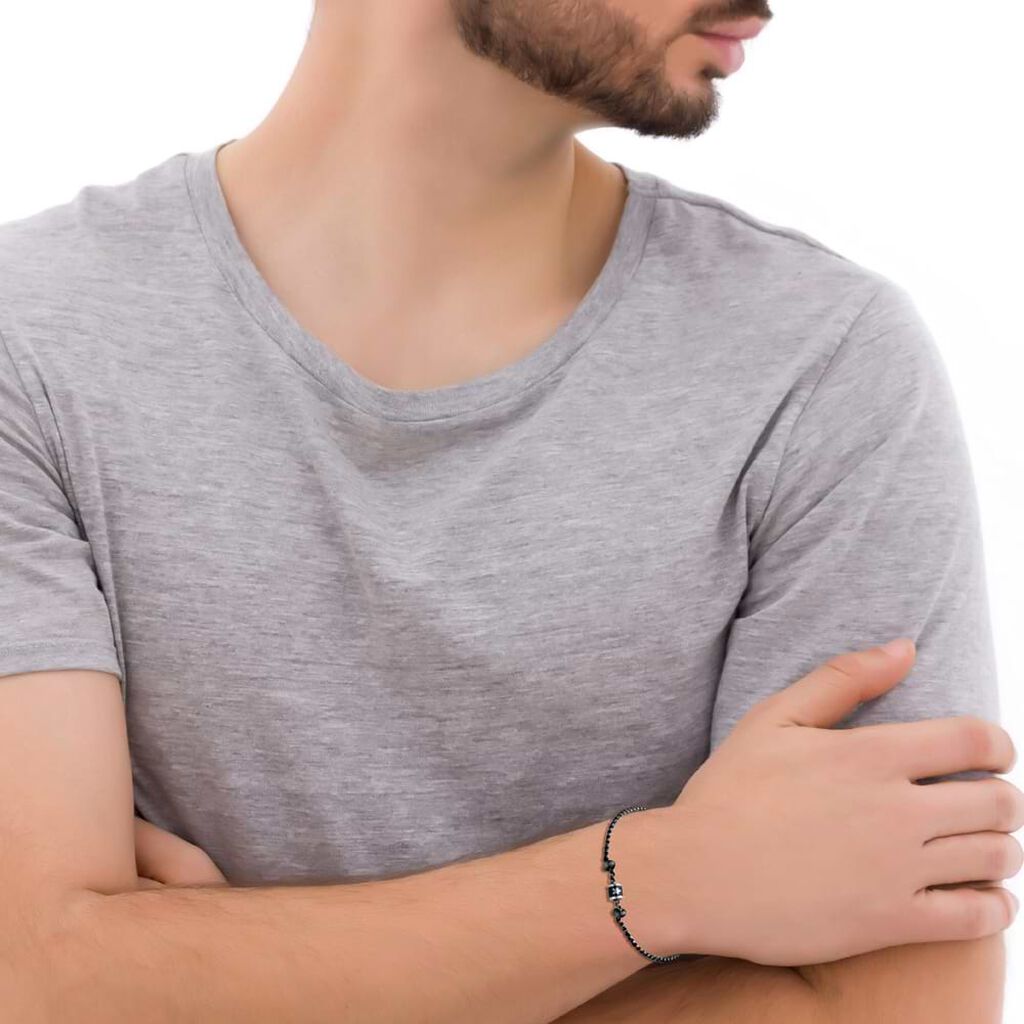 Bead Essential Code Acciaio - Beads Uomo | Stroili