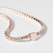 Bracciale Tennis Romantic Shine Metallo Rosa Cristallo - Bracciali Tennis Donna | Stroili