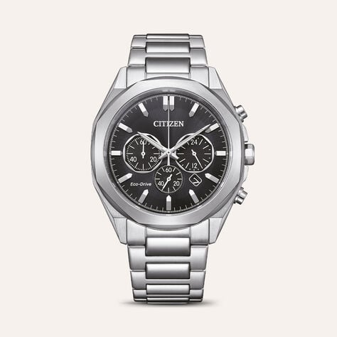 Orologio Eco Drive Citizen Ore Felici Ca4590-81e - Orologi con Datario Uomo | Stroili