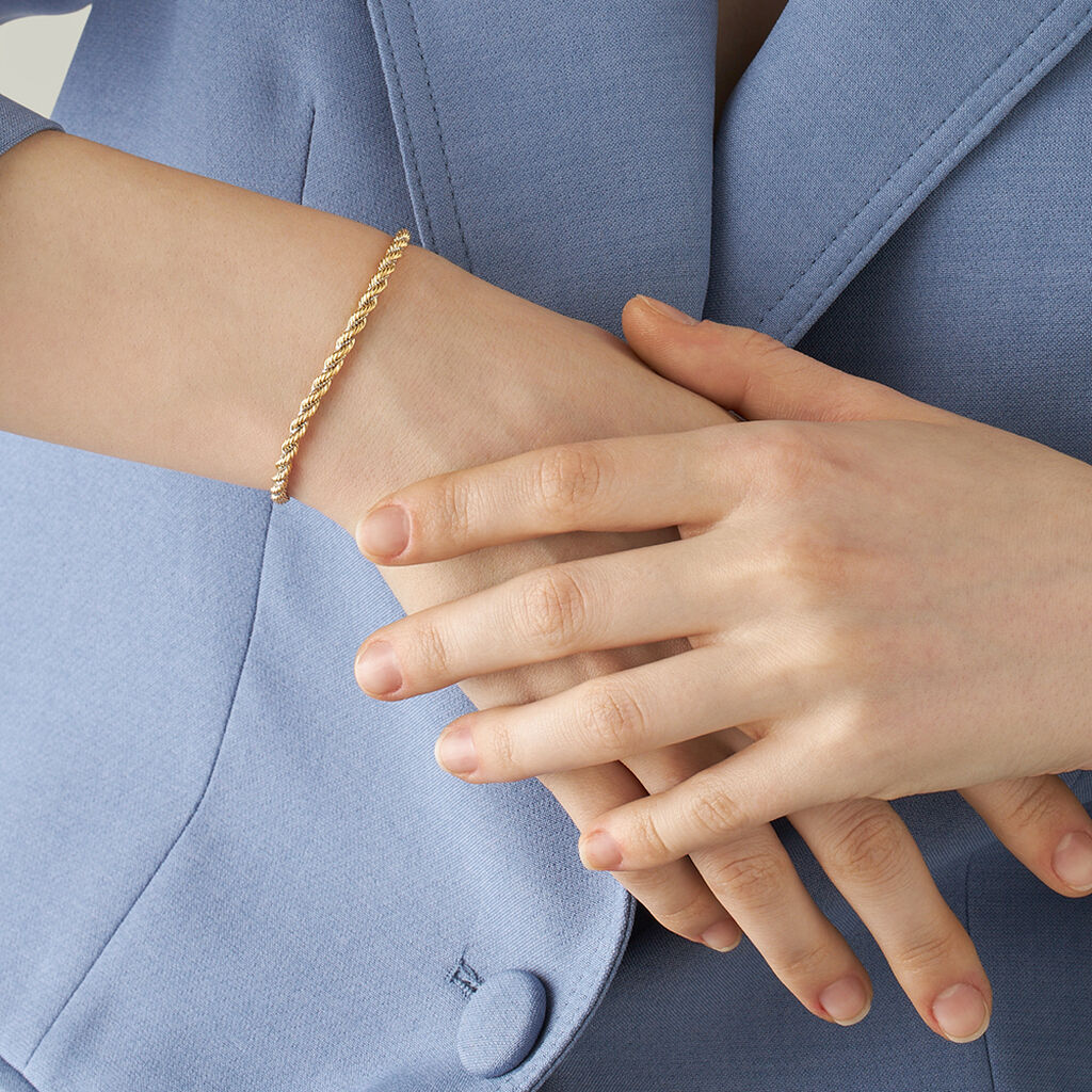 Bracciale Catena Colette Oro Bicolore - Bracciali Donna | Stroili