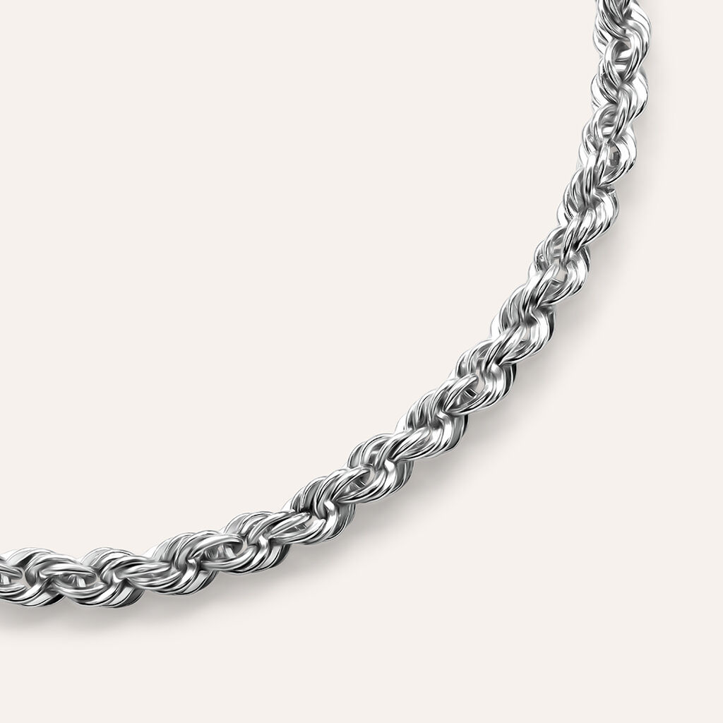 Bracciale Catena Silver Collection Argento Rodiato - Gioielli Donna | Stroili