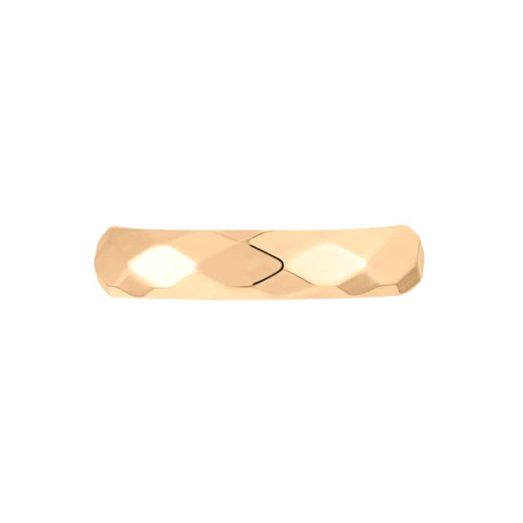 Anello a Fascia Lady Code Acciaio Rosato Diamantato - Anelli Moderni Donna | Stroili