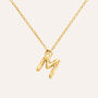 Collana Radiance Acciaio Dorato
