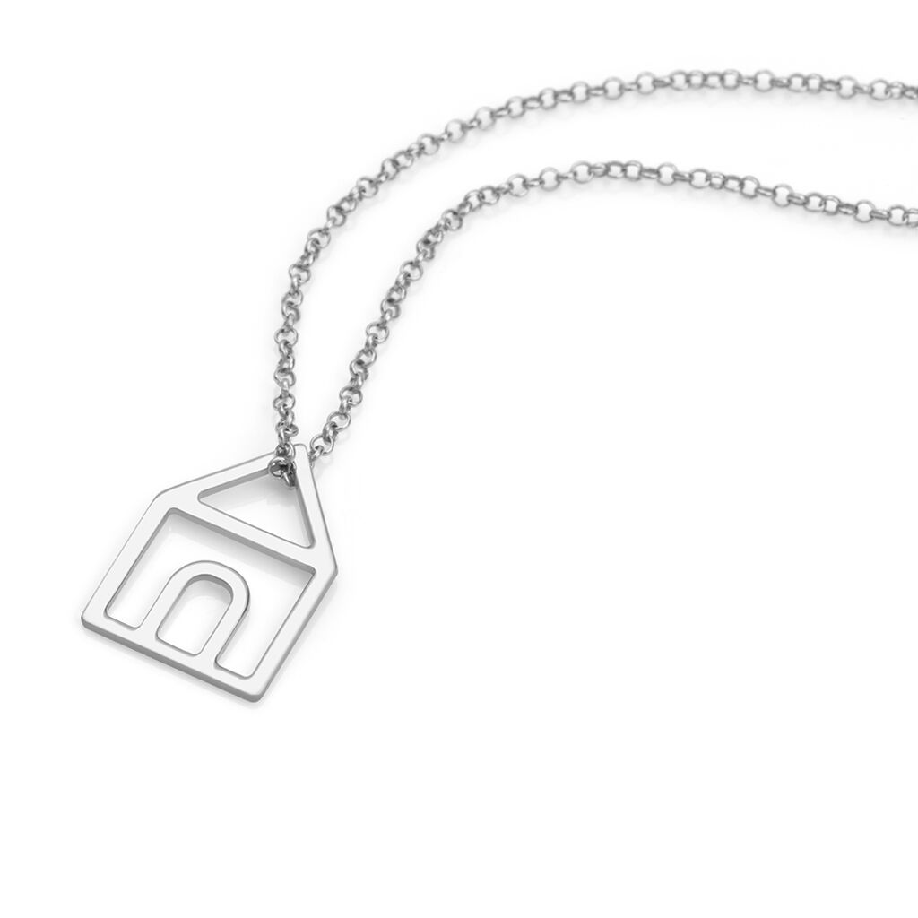 Collana Silver Collection Argento Rodiato
