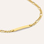 Bracciale Con Targhetta L'homme Or Oro Giallo