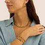 Bracciale Catena Radiance Acciaio Dorato