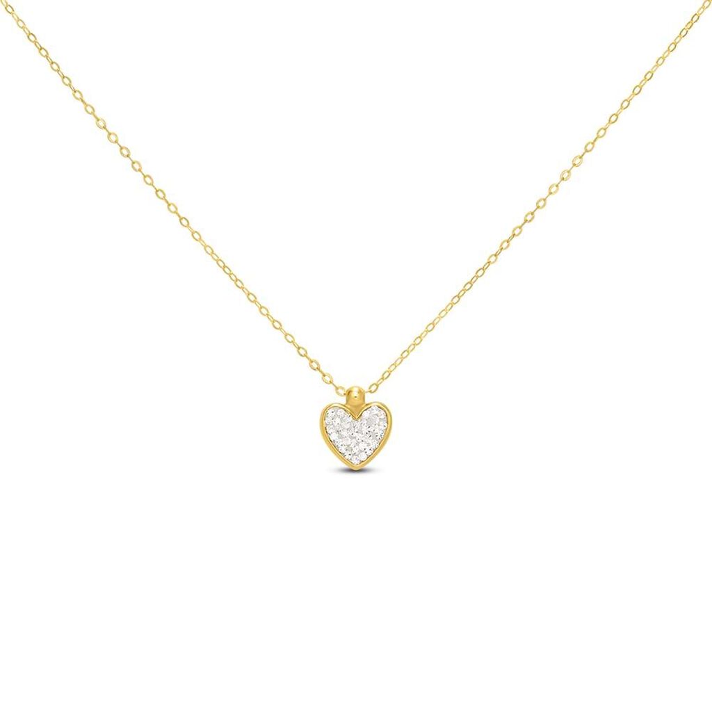 Collana Christelle Oro Giallo Cristallo - Collane Donna | Stroili