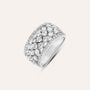 Anello Fascia Red Carpet Argento Rodiato Cubic Zirconia