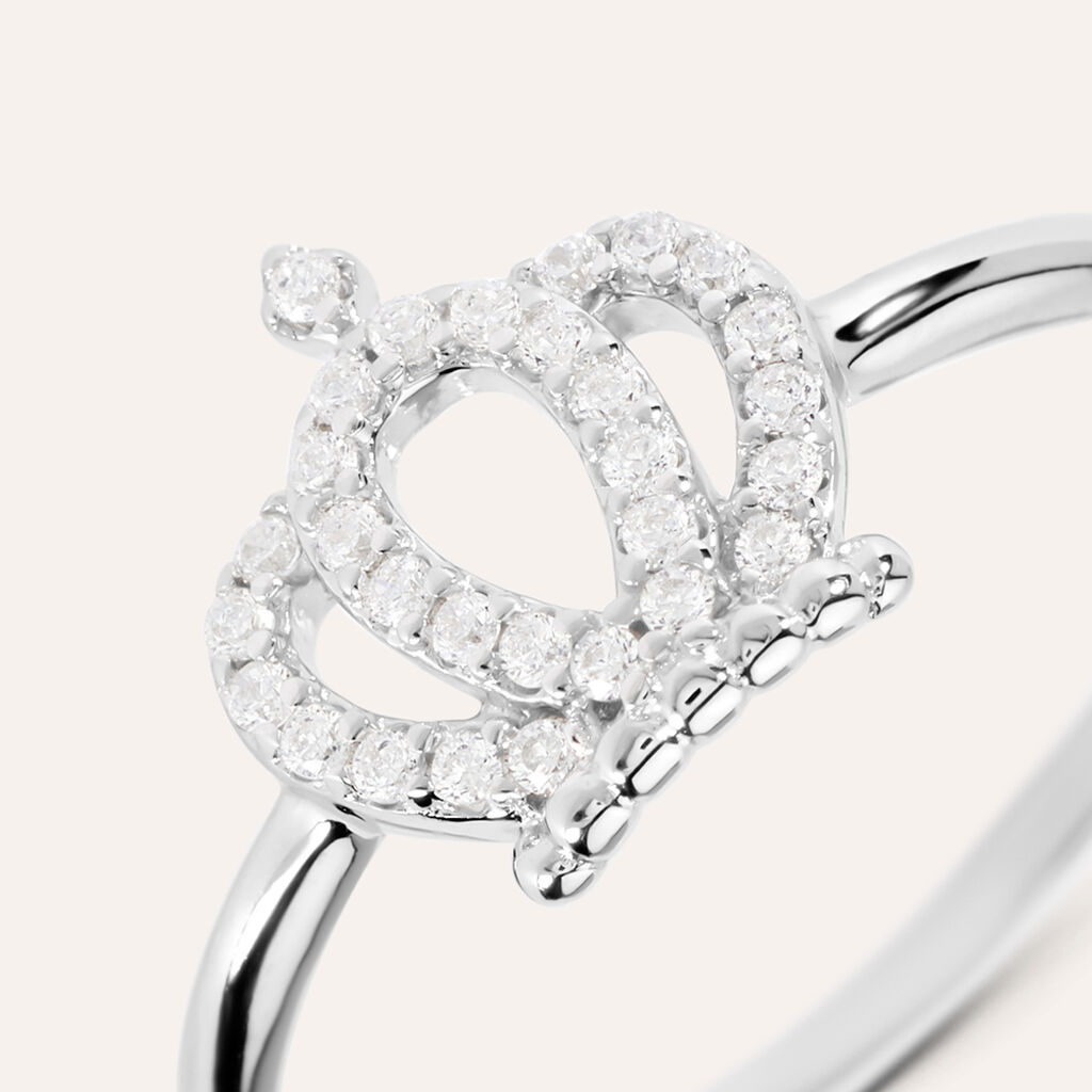 Anello Fantasia Silver Moments Argento Rodiato Cubic Zirconia