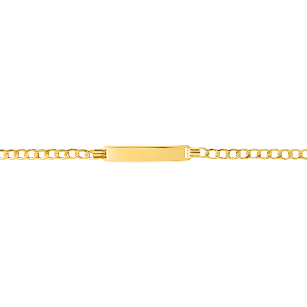 Bracciale Con Targhetta L'homme Or Oro Giallo - Bracciali Uomo | Stroili