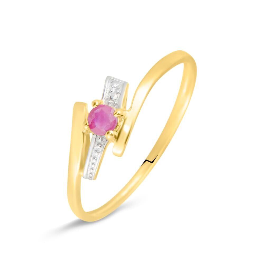 Anello con rubino stroili oro online